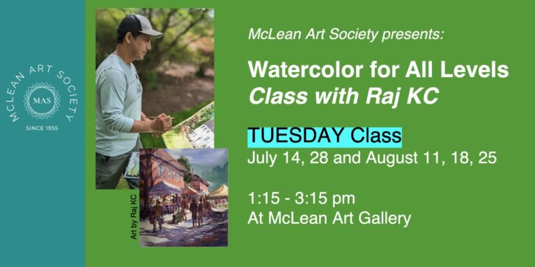 Watercolor for all levels July